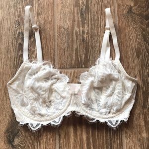 Pink Victoria’s Secret Lace Bra 32DD NWOT